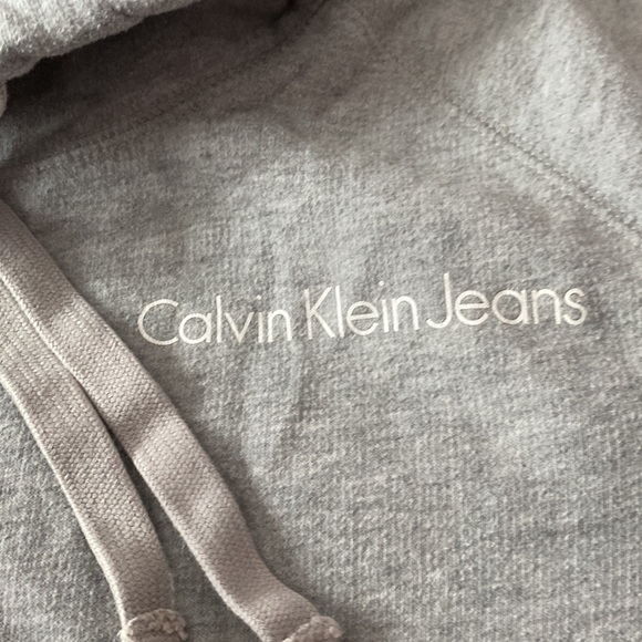 Grey Calvin Klein Jean sweater sweatshirt - Picture 2 of 3